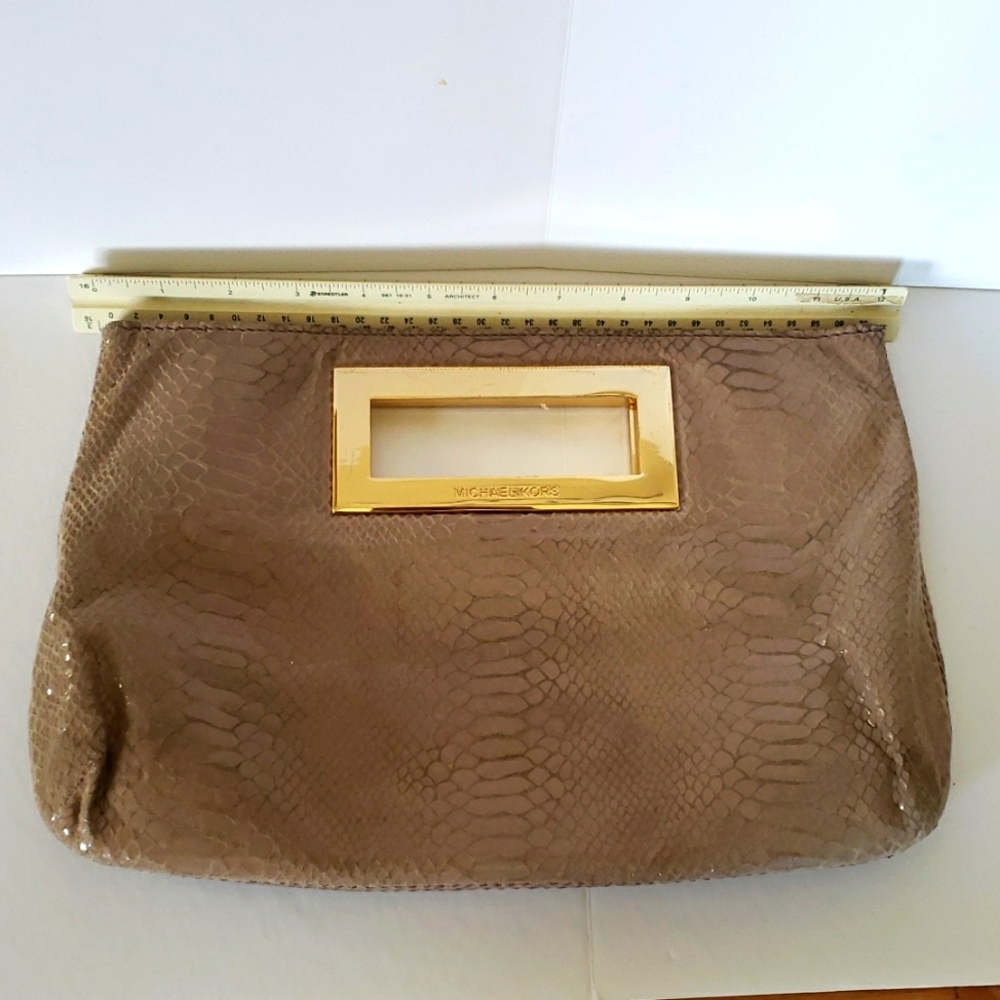 Micheal Kors snake clutch